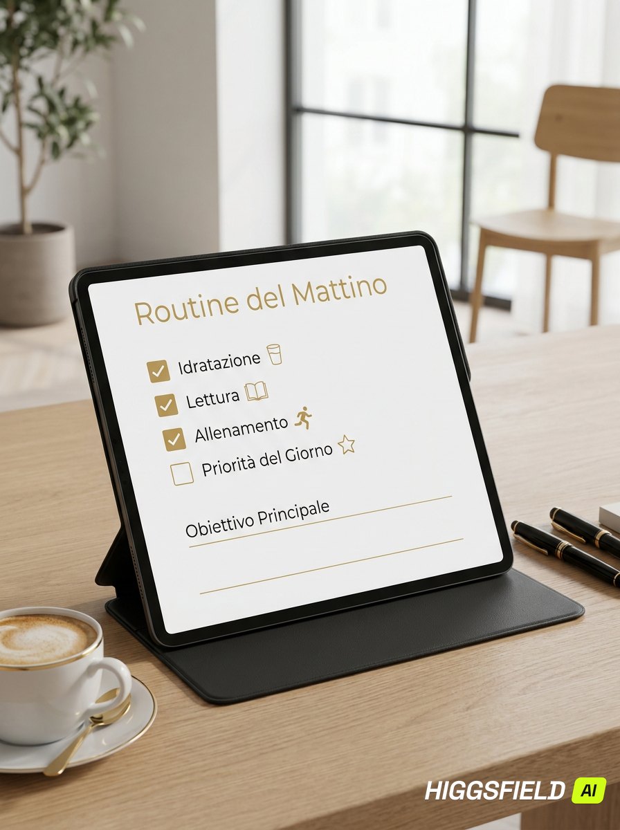 Routine del mattino